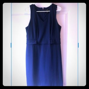 Blue/ Navy Dress.  Great for work.